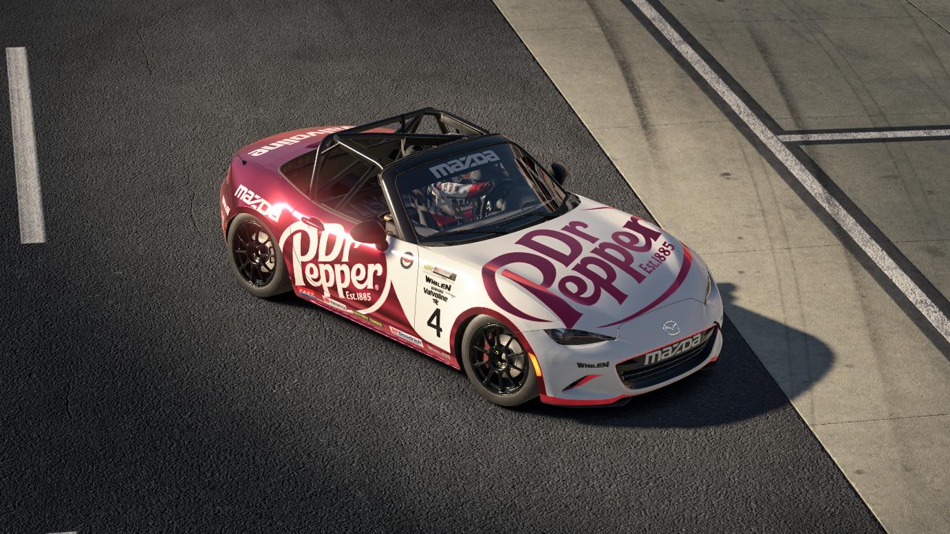 Preview of Mazda MX5 2016 DR PEPPER metallic scheme! by Tobias Kahlert