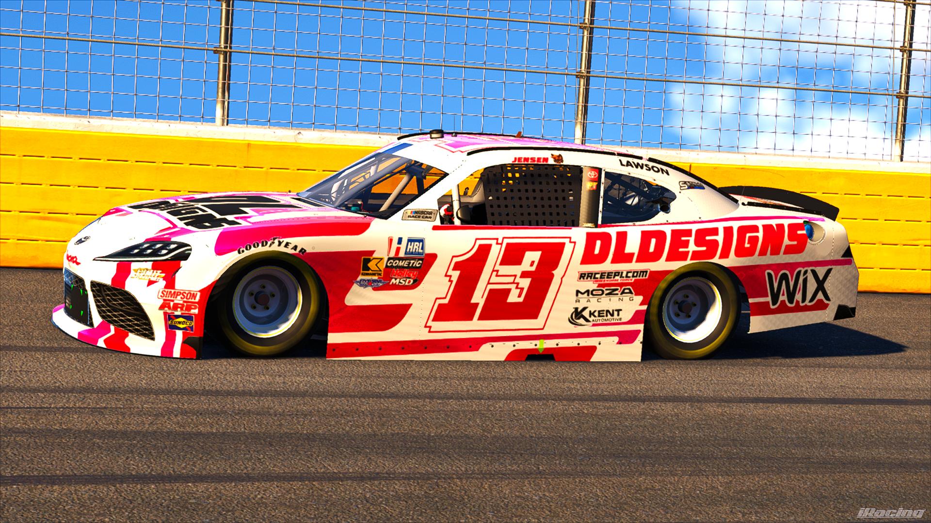 Preview of #13 Jenson DLDesigns HRL by Daniel Selway Jr