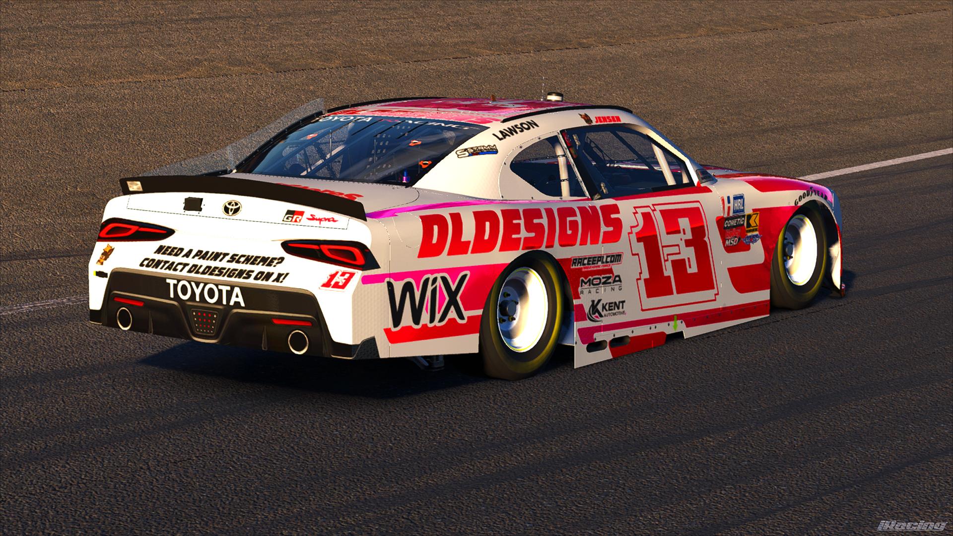 Preview of #13 Jenson DLDesigns HRL by Daniel Selway Jr