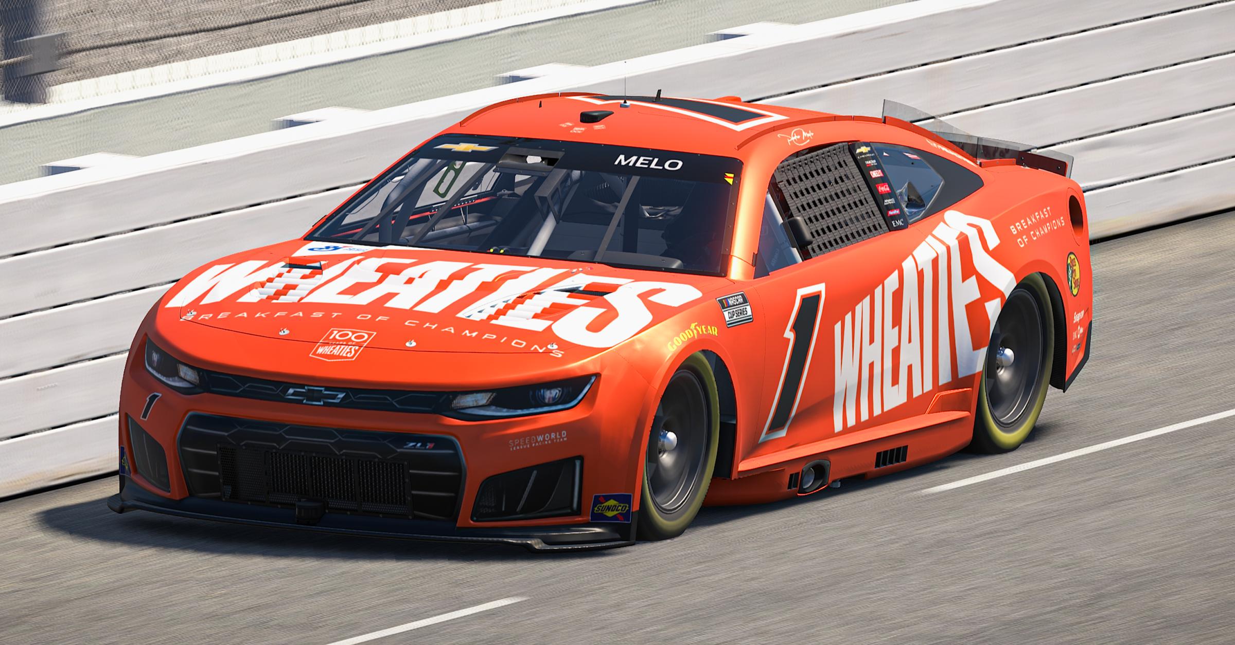 Preview of 2026 Wheaties Camaro Next Gen Fictional by Pedro S Melo