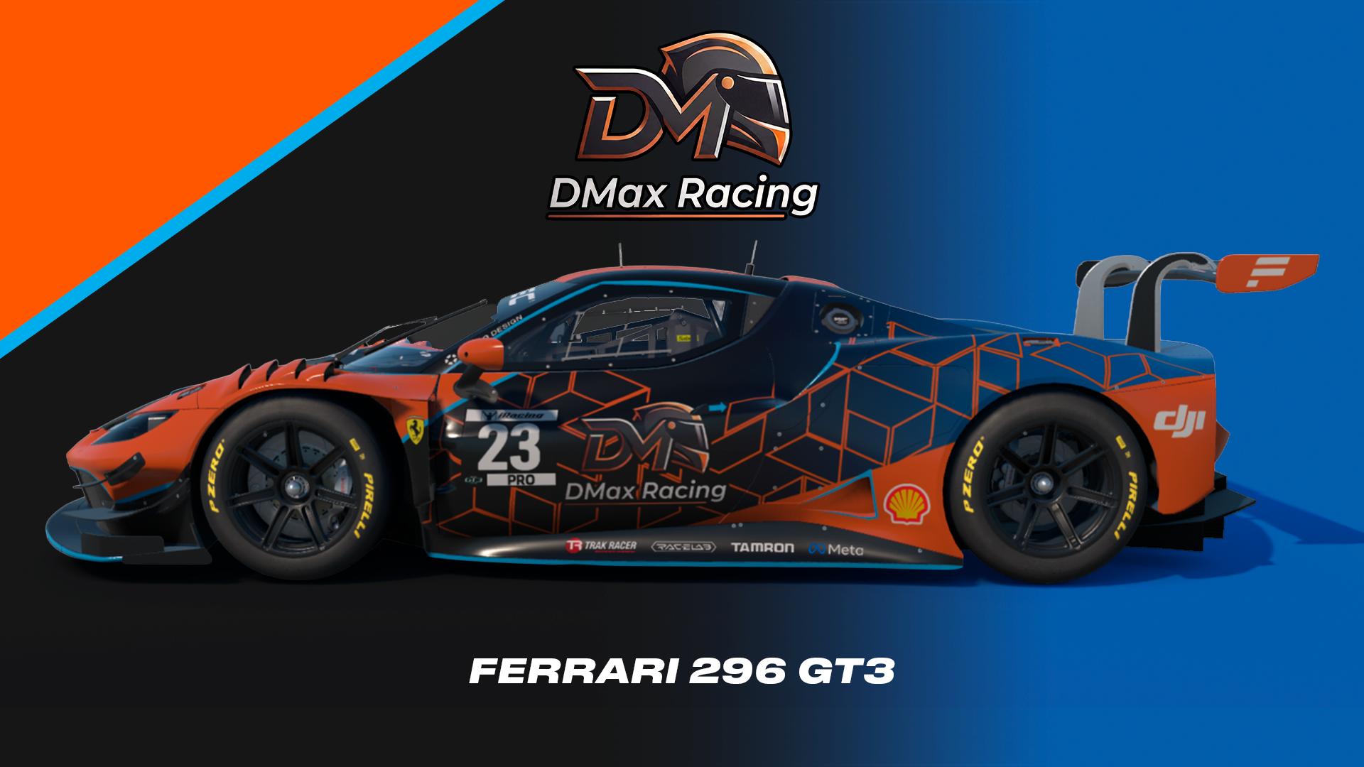 Preview of DMax Racing | Ferrari GT3 by Danilo Vaz