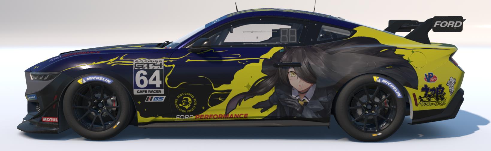 Preview of Ford Mustang GT4 x Manhattan Cafe x Boss Coffee by Hubert Masiak
