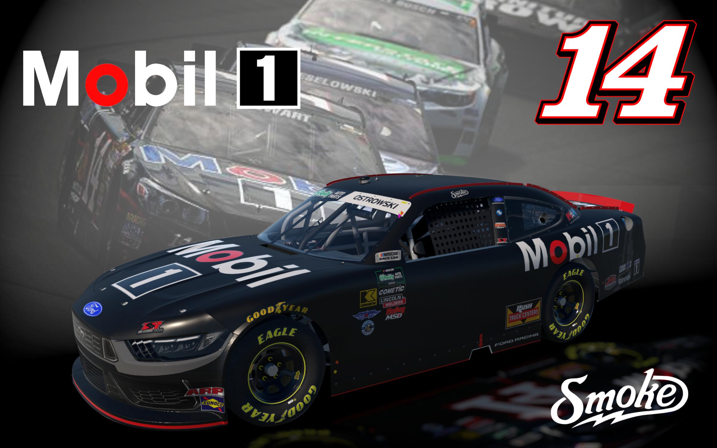 Preview of NO# Tony Stewart 2026 Mobil 1 Ford Mustang (FICTIONAL) by Nathaniel O.