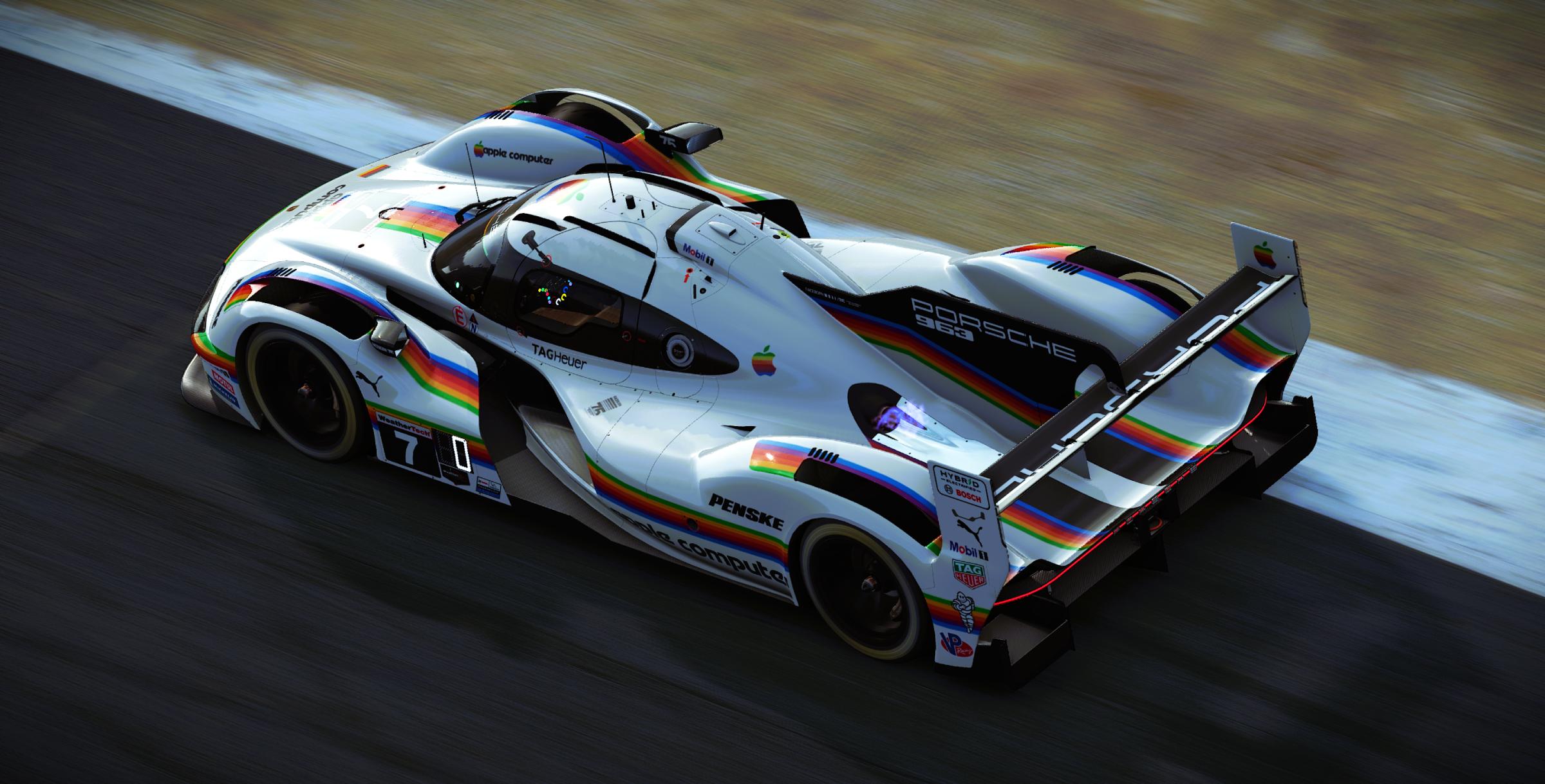 Preview of Porsche Penske Motorsports #7 Porsche 963 GTP 2026 Laguna Seca IMSA Livery by Samuel J Ball