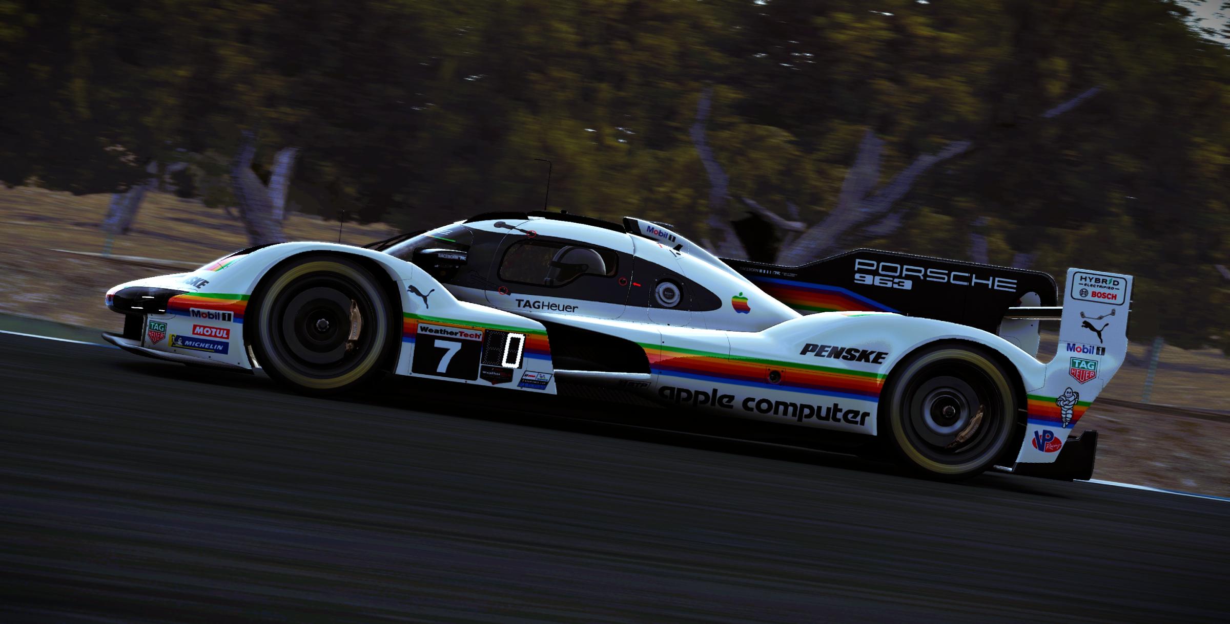 Preview of Porsche Penske Motorsports #7 Porsche 963 GTP 2026 Laguna Seca IMSA Livery by Samuel J Ball