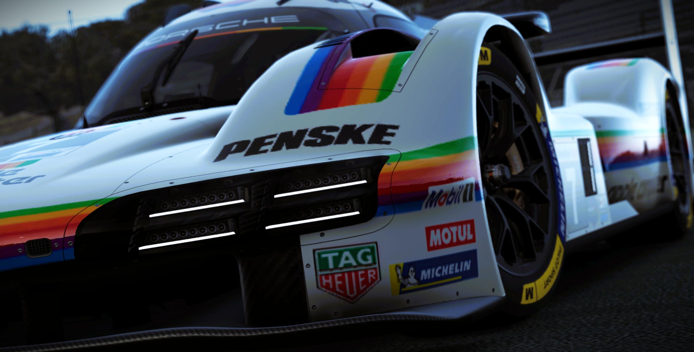 Preview of Porsche Penske Motorsports #7 Porsche 963 GTP 2026 Laguna Seca IMSA Livery by Samuel J Ball