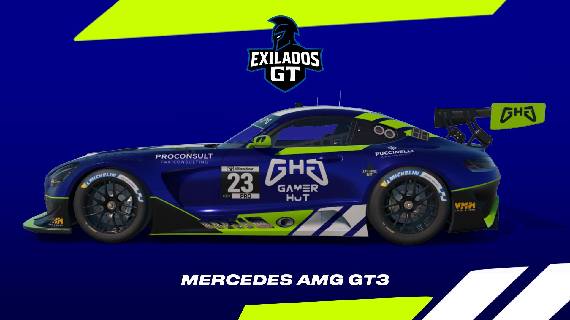 Preview of Exilados GT | Mercedes GT3 by Danilo Vaz