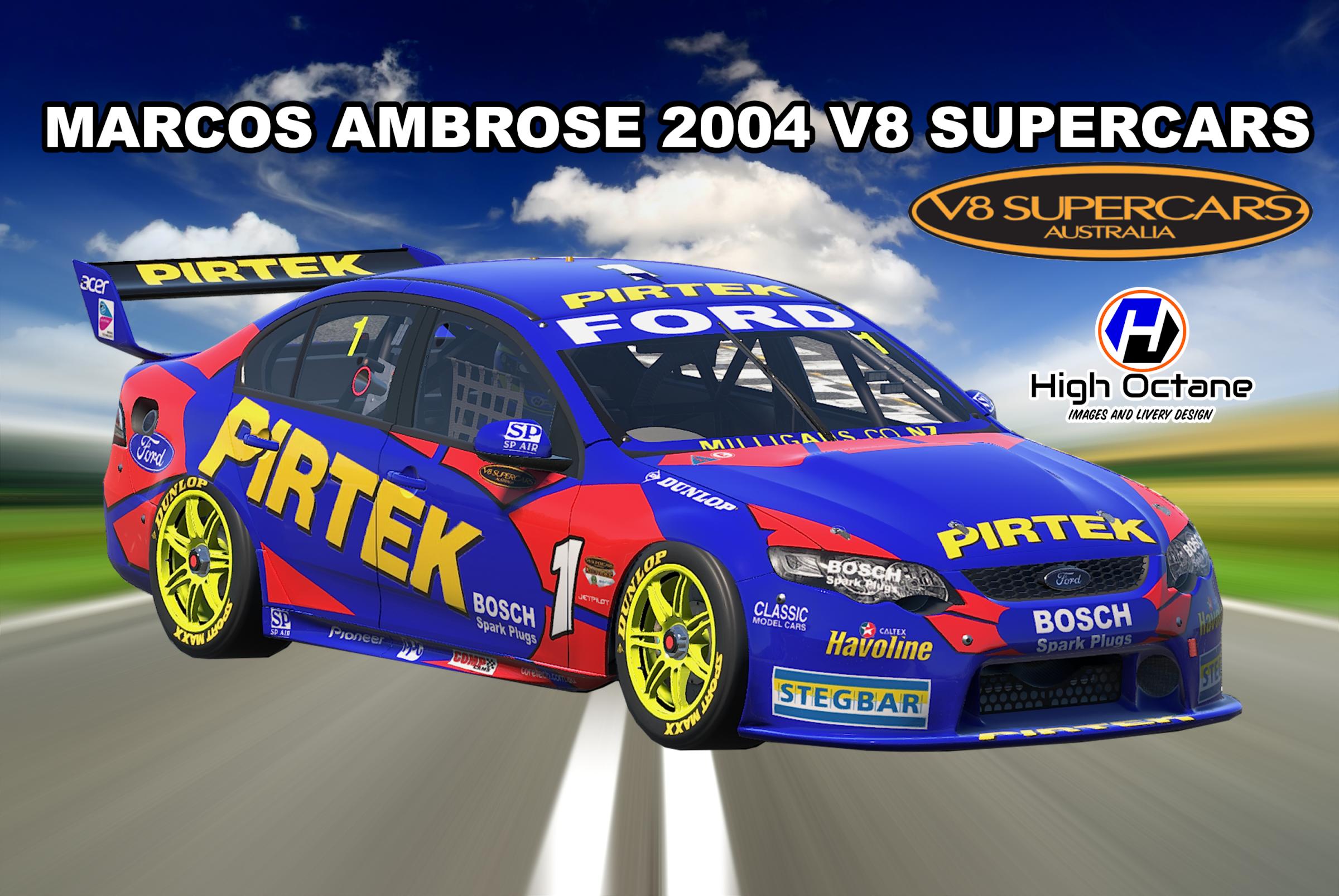 Preview of Marcos Ambrose Stone Brothers Racing 2004 by Matt Heywood