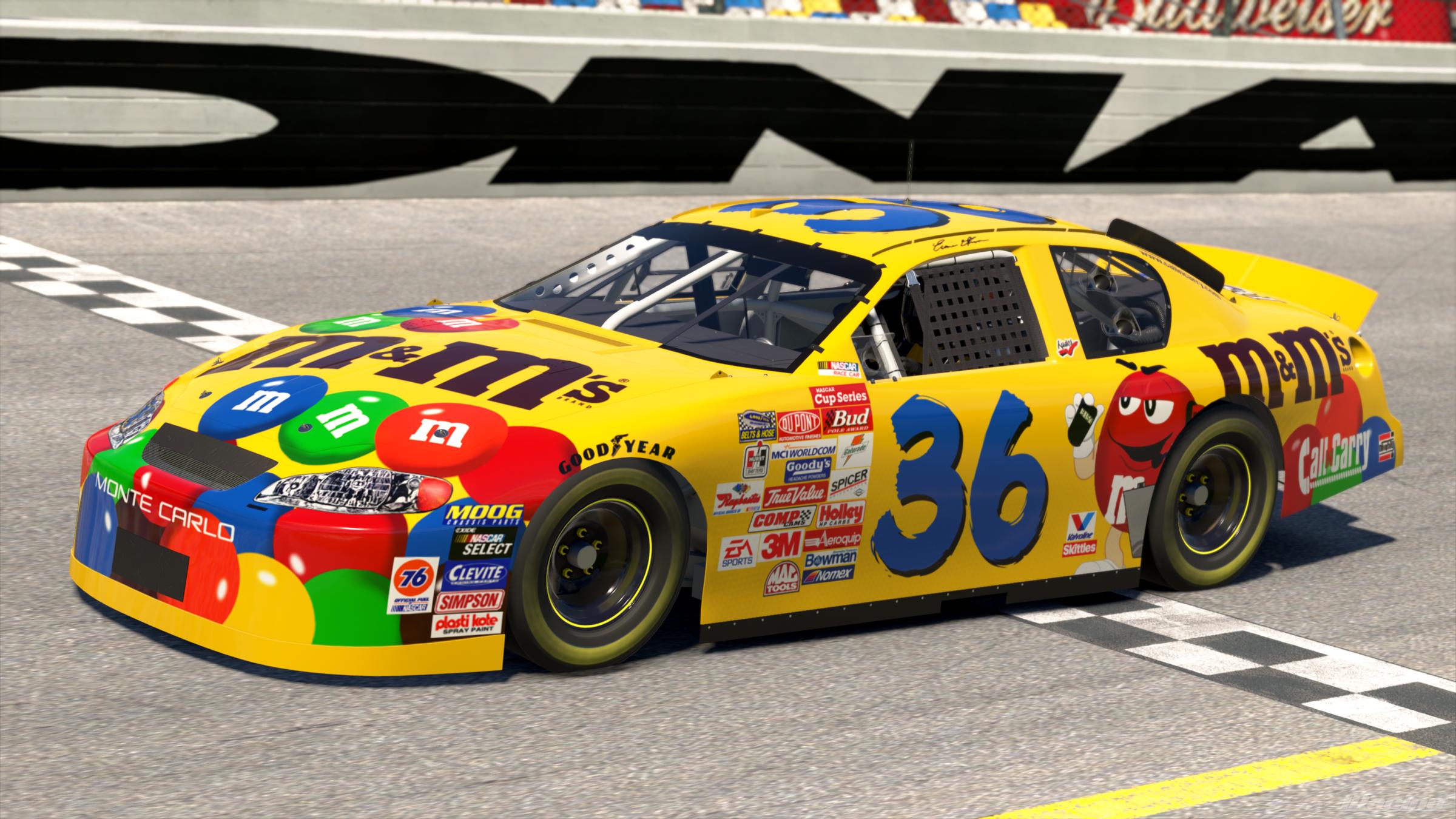 Preview of #36 1999 Ernie Irvan M&Ms - Superspeedway by Vincent Giacalone