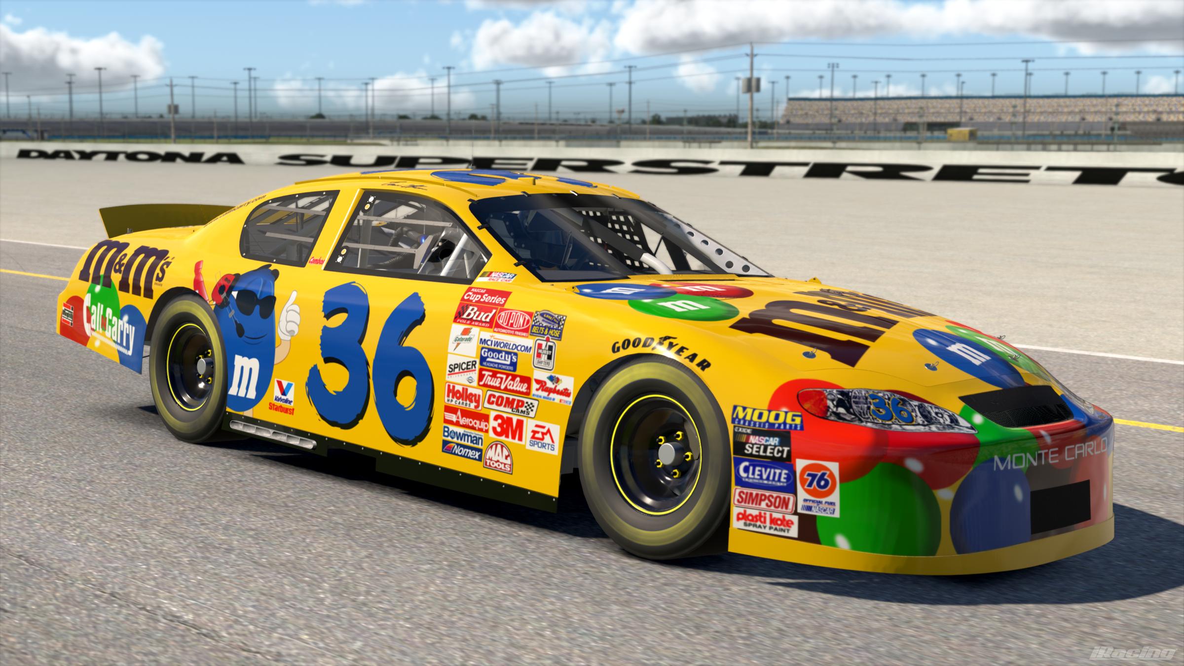 Preview of #36 1999 Ernie Irvan M&Ms - Superspeedway by Vincent Giacalone