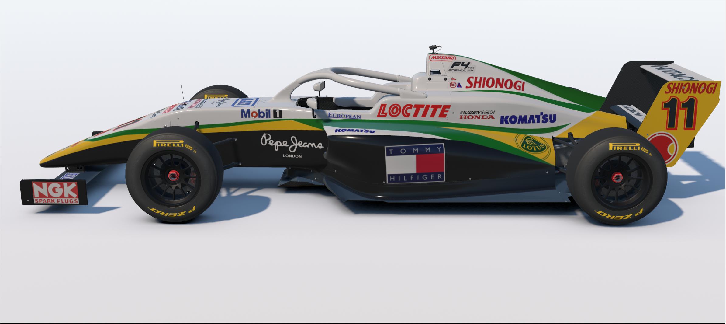 Preview of Alessandro (Alex) Zanardi - Lotus Mugen Honda 1994 by Keith Archer