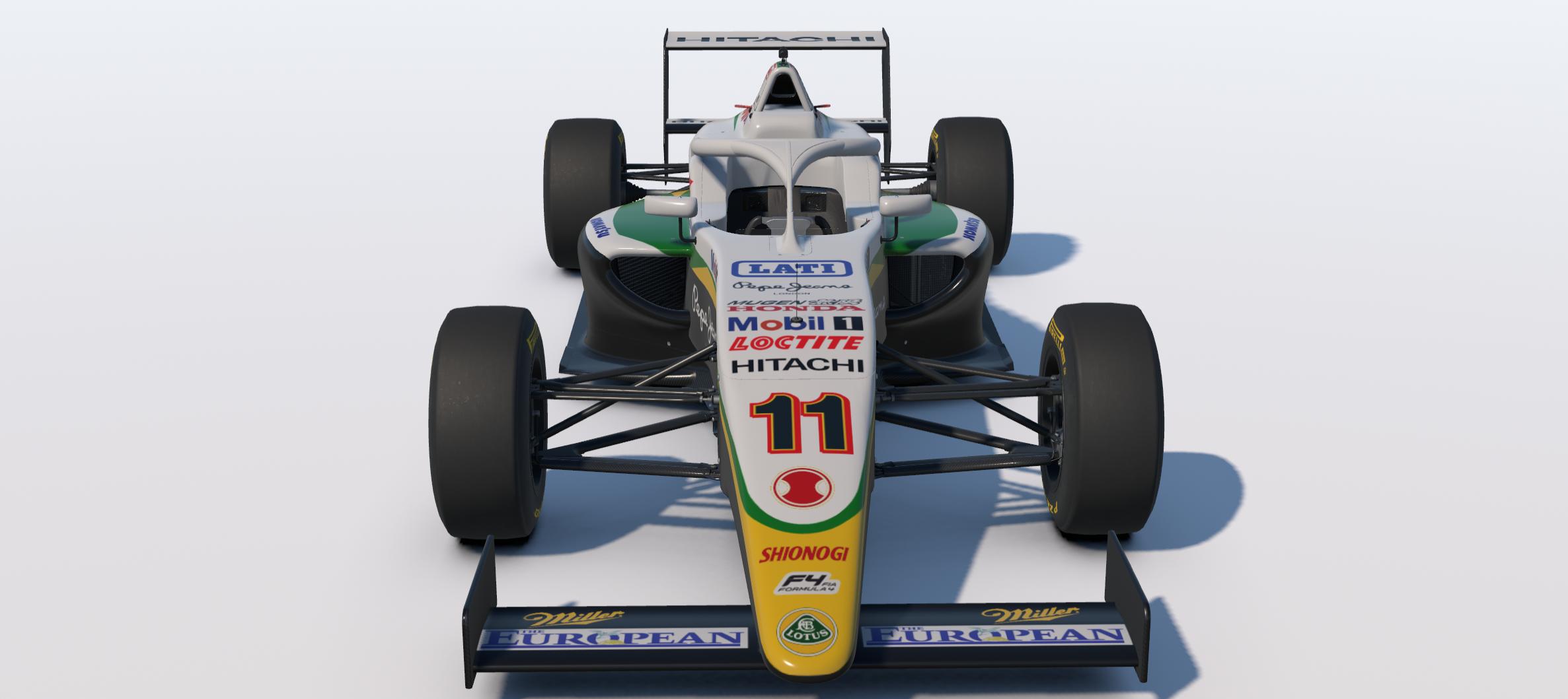 Preview of Alessandro (Alex) Zanardi - Lotus Mugen Honda 1994 by Keith Archer