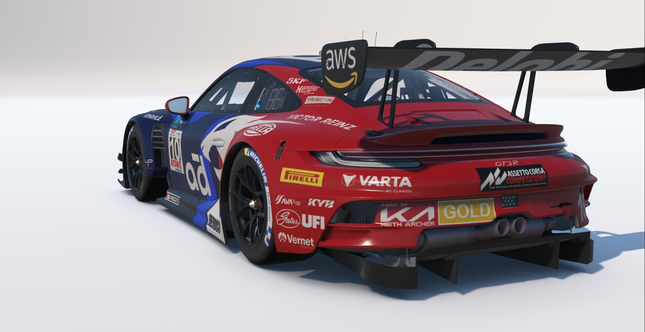 Preview of Boutsen VDS Car #10 2026 GTWC Sprint - Robin Knutsson and Gilles Magnus by Keith Archer