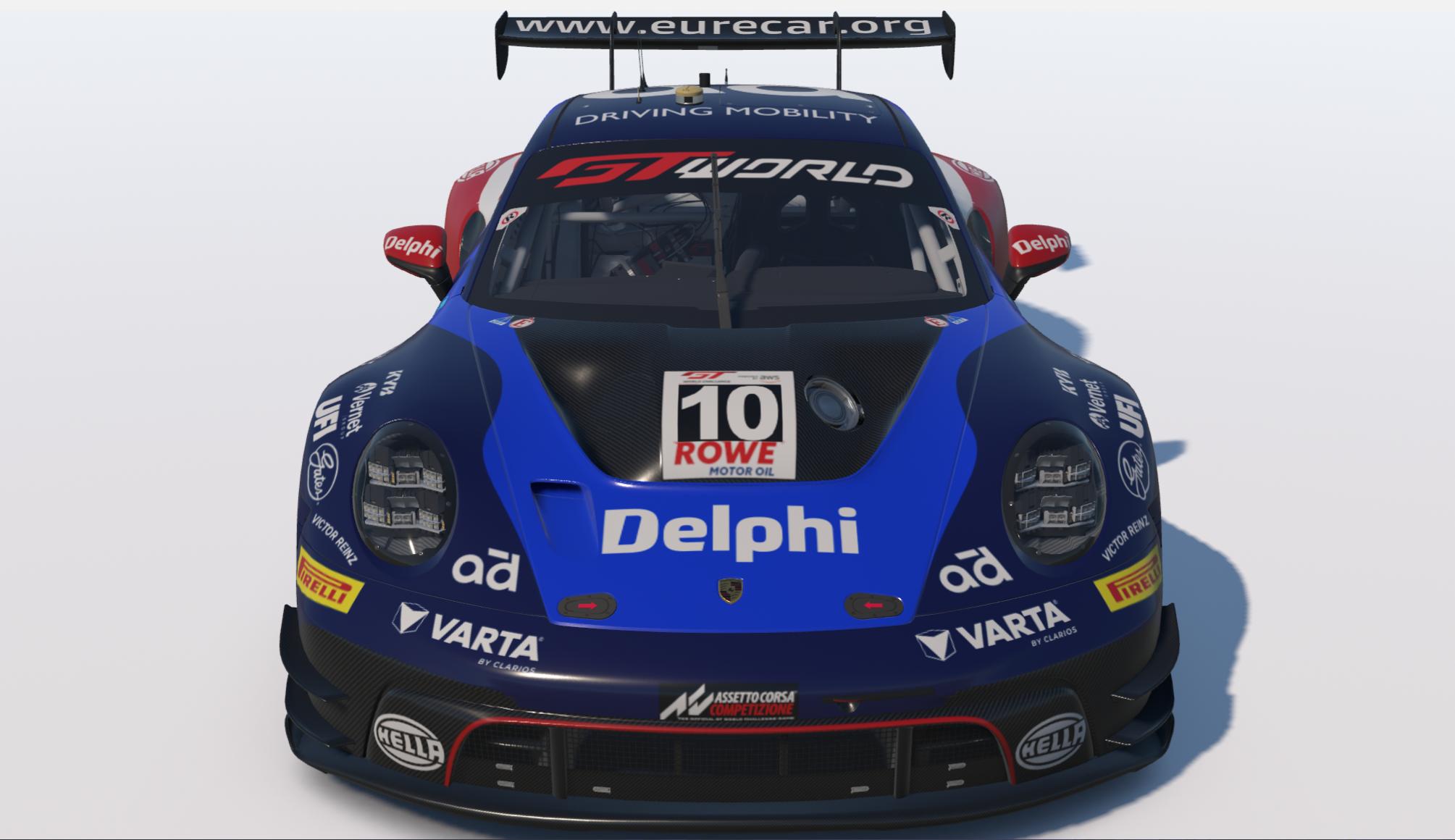 Preview of Boutsen VDS Car #10 2026 GTWC Sprint - Robin Knutsson and Gilles Magnus by Keith Archer