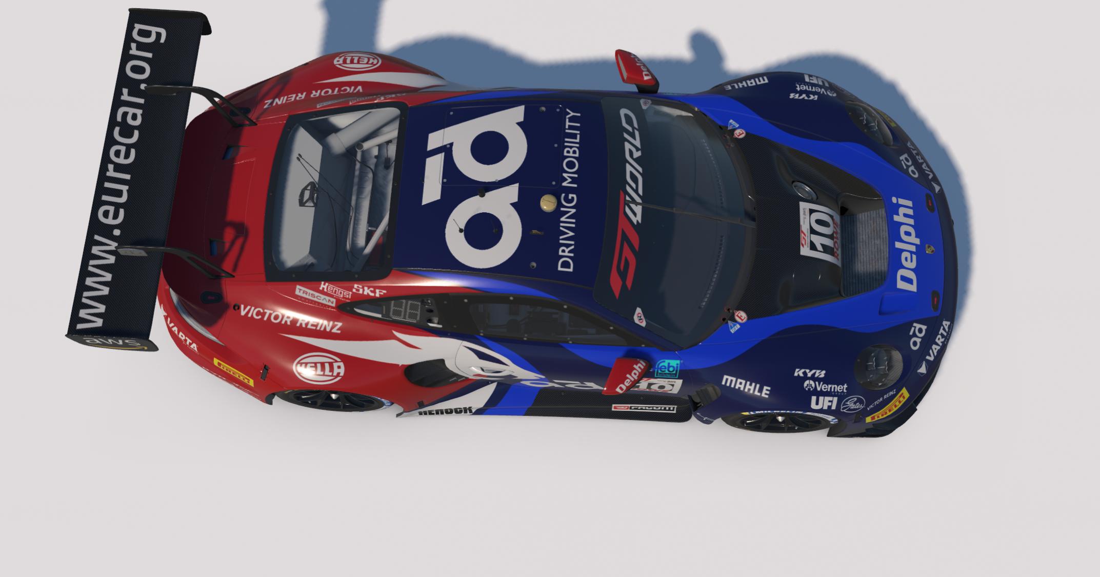Preview of Boutsen VDS Car #10 2026 GTWC Sprint - Robin Knutsson and Gilles Magnus by Keith Archer