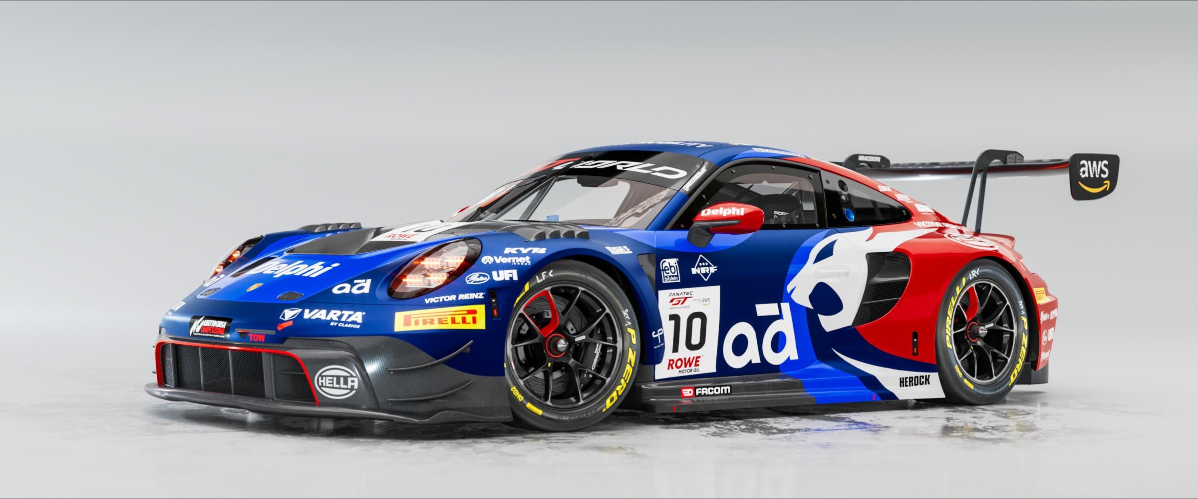 Preview of Boutsen VDS Car #10 2026 GTWC Sprint - Robin Knutsson and Gilles Magnus by Keith Archer