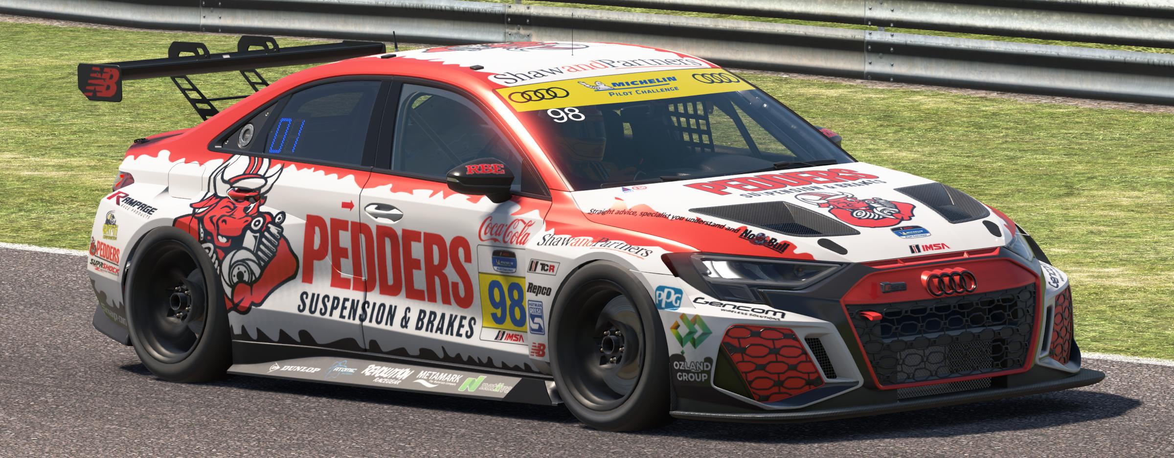 Preview of Pedders Suspension & Brakes Audi RS3 LMS Gen 2 TCR by Warren M.
