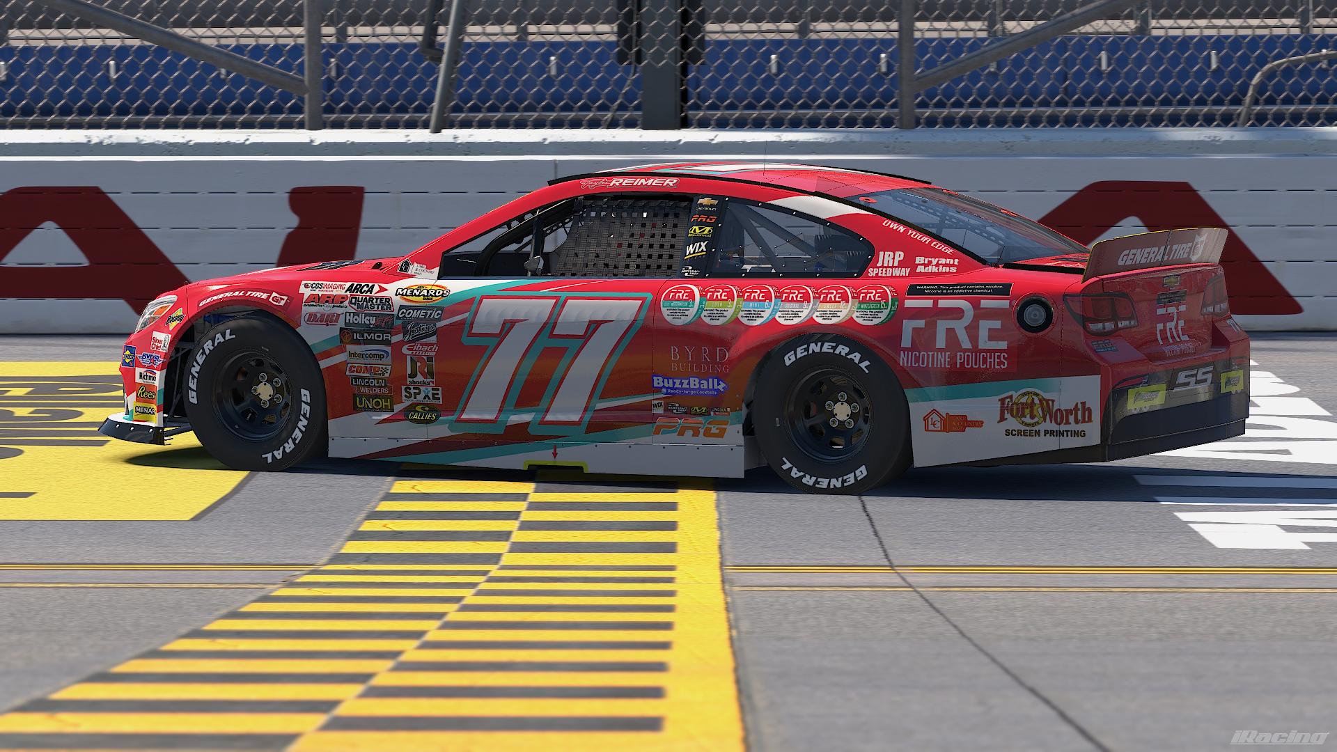 Preview of 2026 Taylor Reimer "FRE Nicotine Pouches" ARCA Chevy SS - NO NUMBER by Christopher J A.