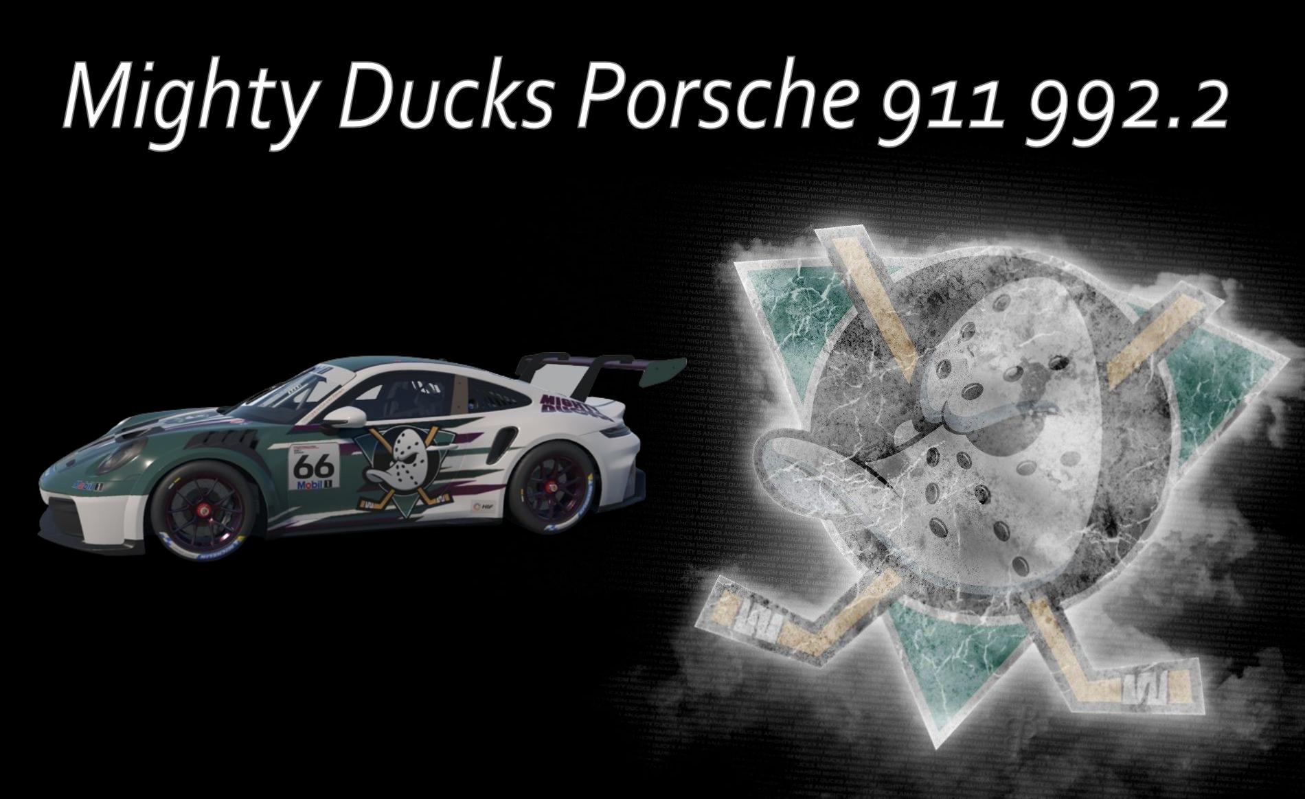 Preview of Mighty Ducks Porsche 911 Cup 992 2 by Scott Leitner2