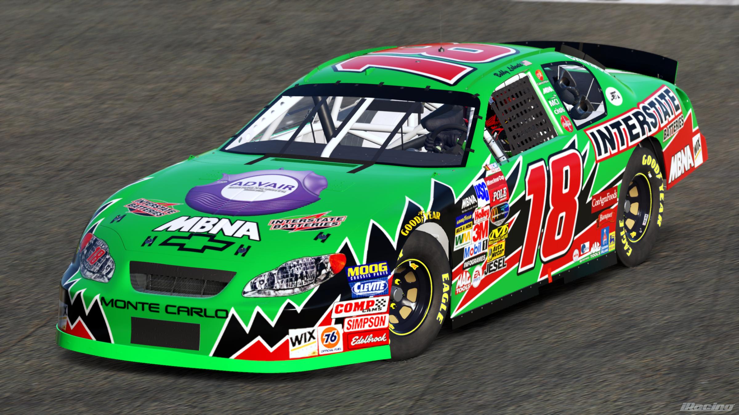 Preview of Bobby Labonte 2003 Advair/ Interstate Batteries (Sim #) by Gary P.
