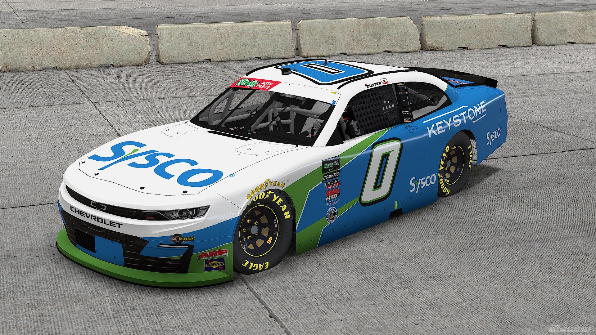 Preview of Official 2026 #0 Sysco Chevrolet - Cole Custer by Trent Curtis