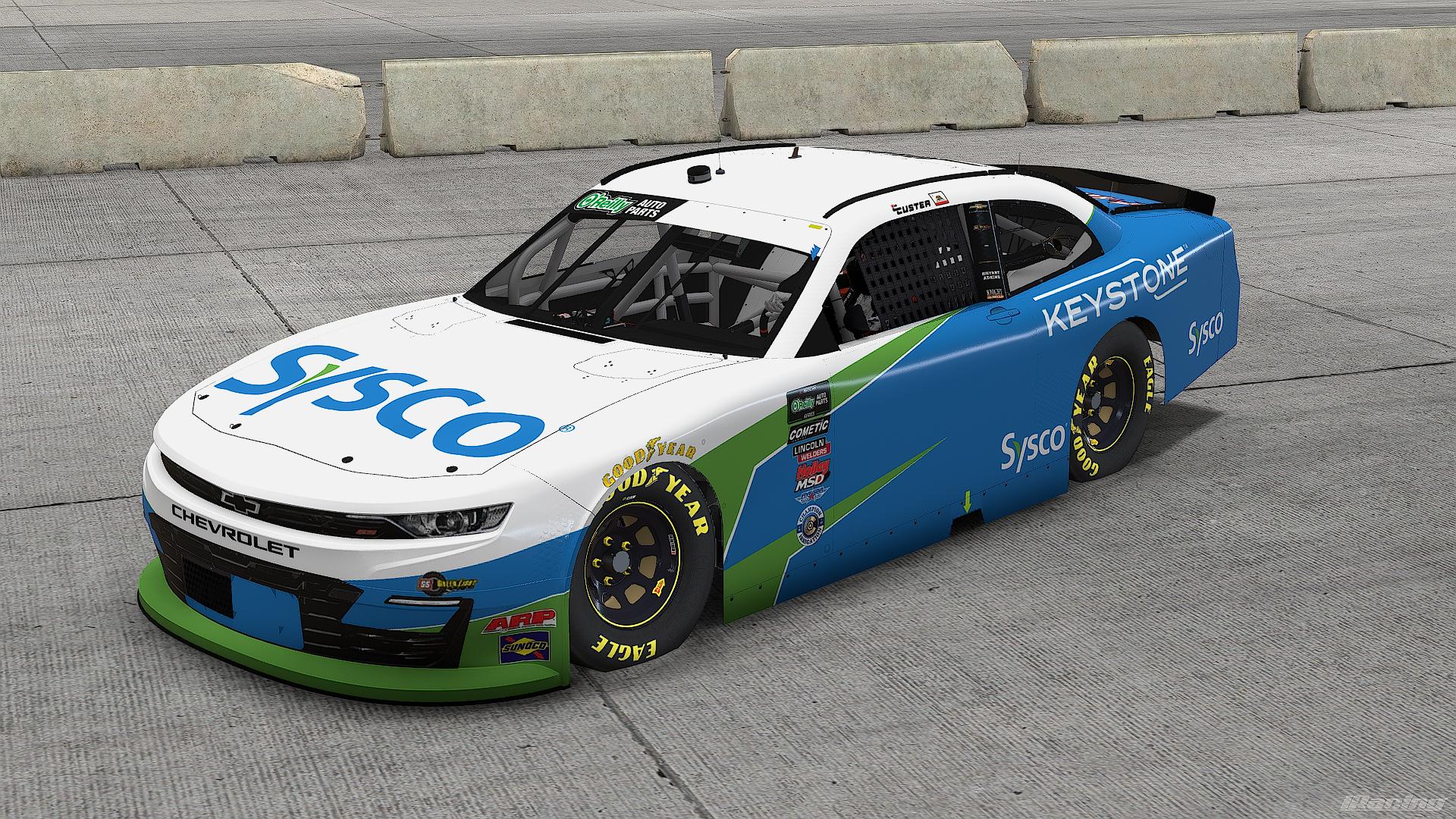 Preview of Official 2026 #0 Sysco Chevrolet - Cole Custer (No Stamped Number) by Trent Curtis