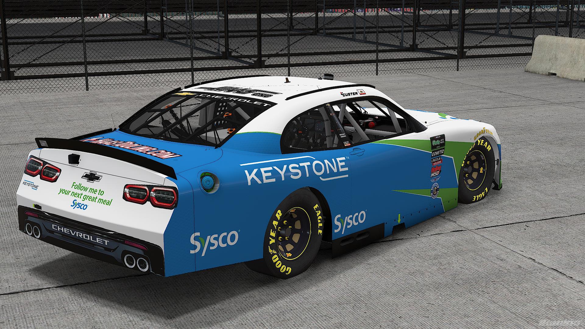 Preview of Official 2026 #0 Sysco Chevrolet - Cole Custer (No Stamped Number) by Trent Curtis