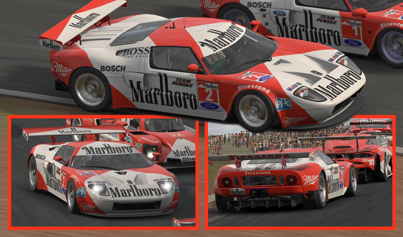 Preview of Ford GT3 Marlboro by Clyde Coman