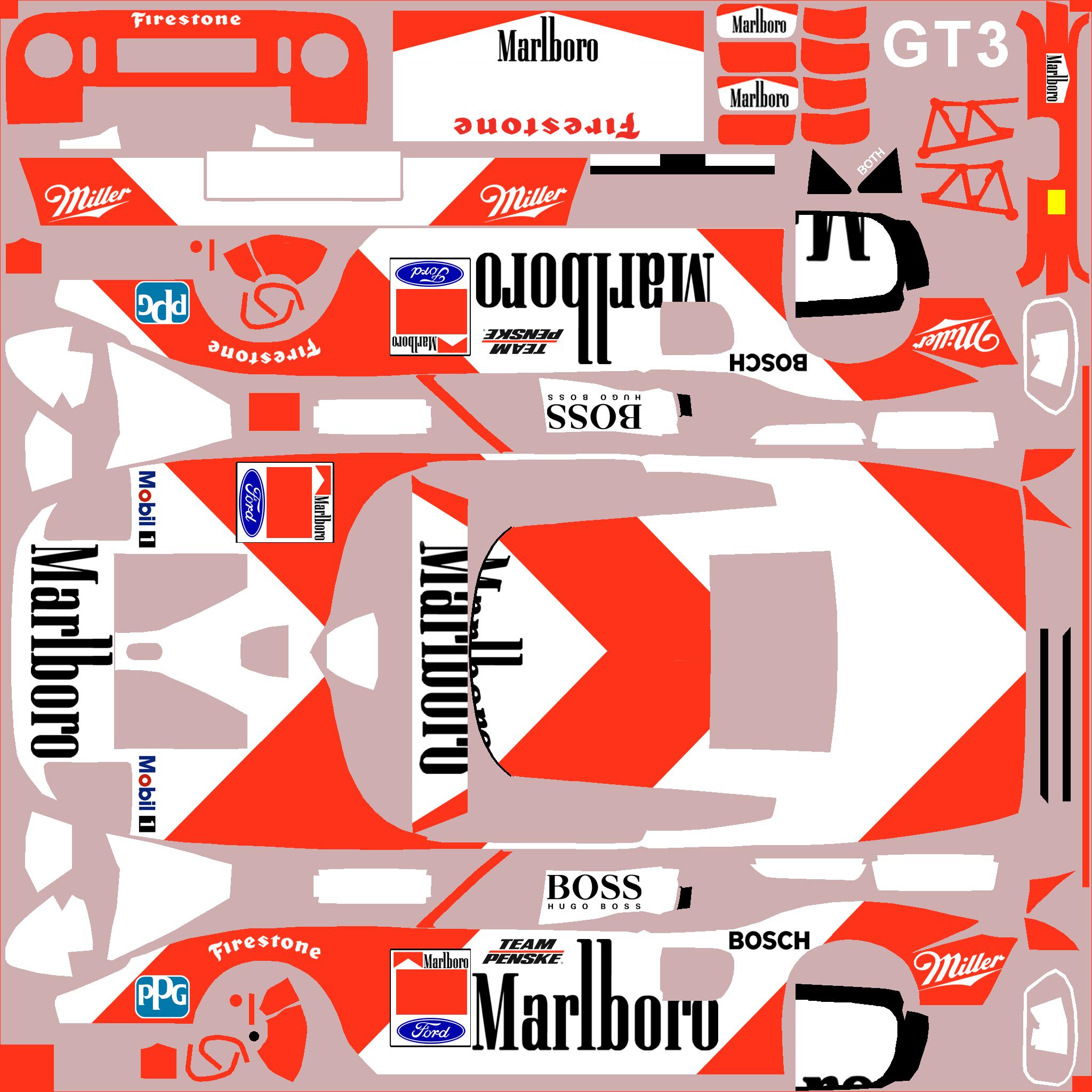 Preview of Ford GT3 Marlboro by Clyde Coman