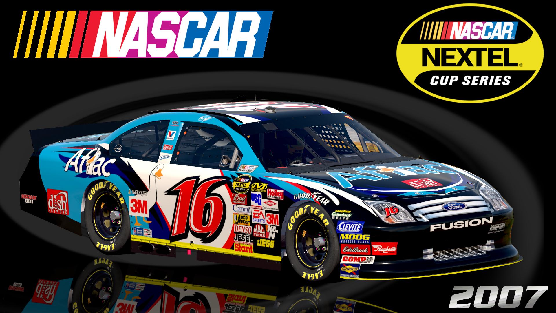 Preview of #16 Greg Biffle 2007 Aflac Ford Fusion COT by Christian Budd