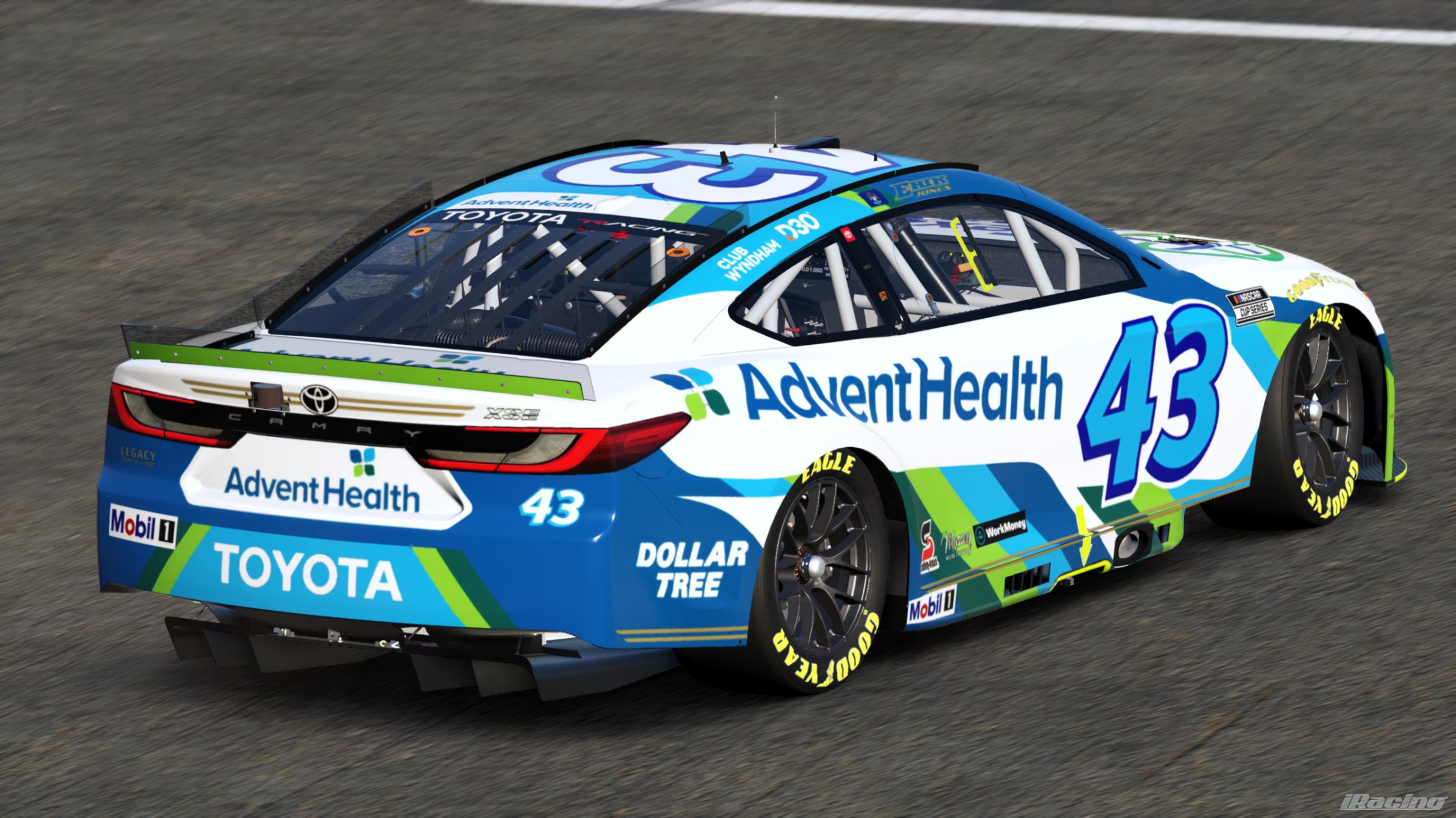 Preview of Erik Jones 2026 Texas Health/ Advent Health (Sim #) by Gary P.