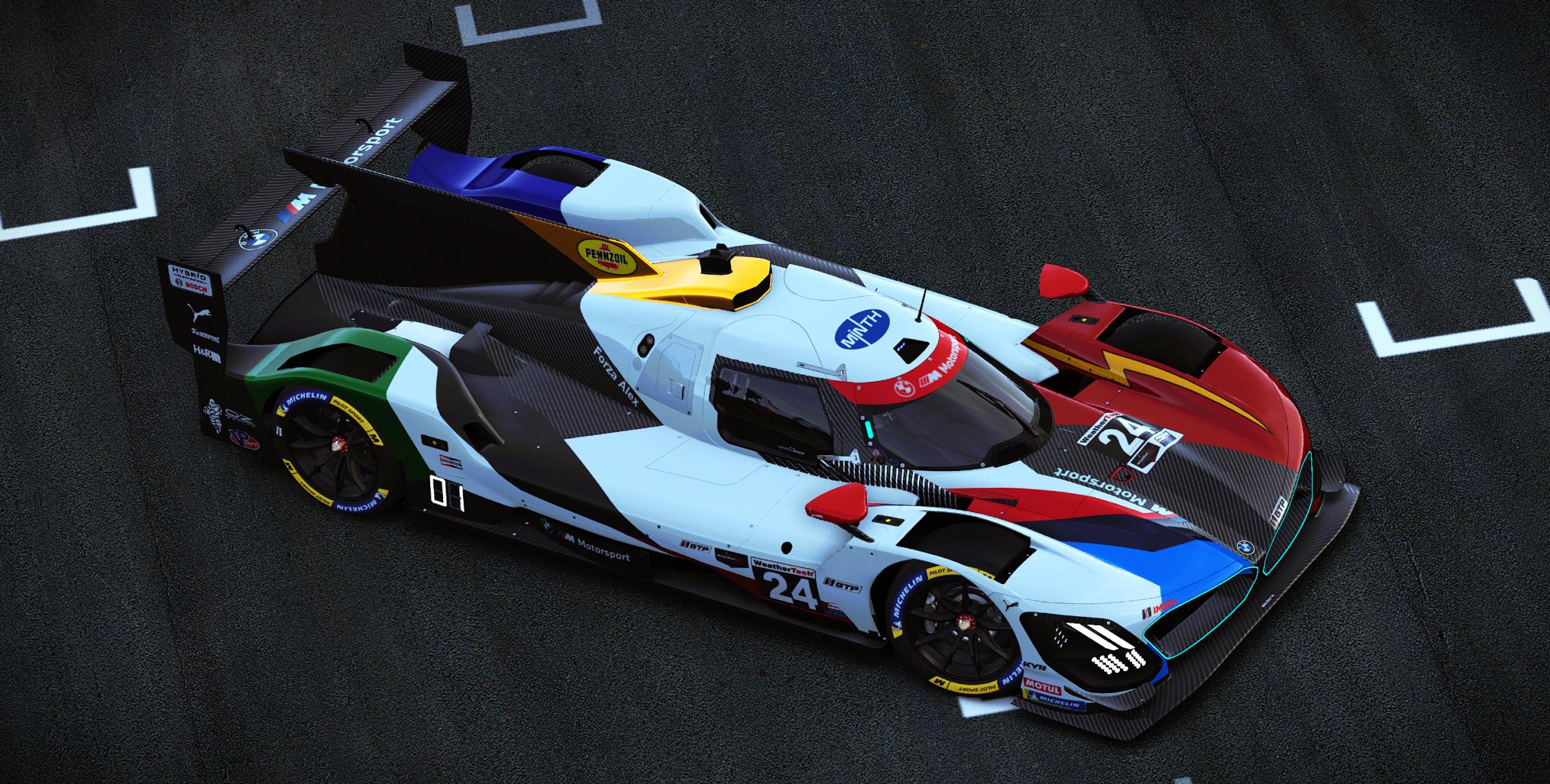Preview of Alex Zanardi - Tribute Livery Concept by Samuel J Ball