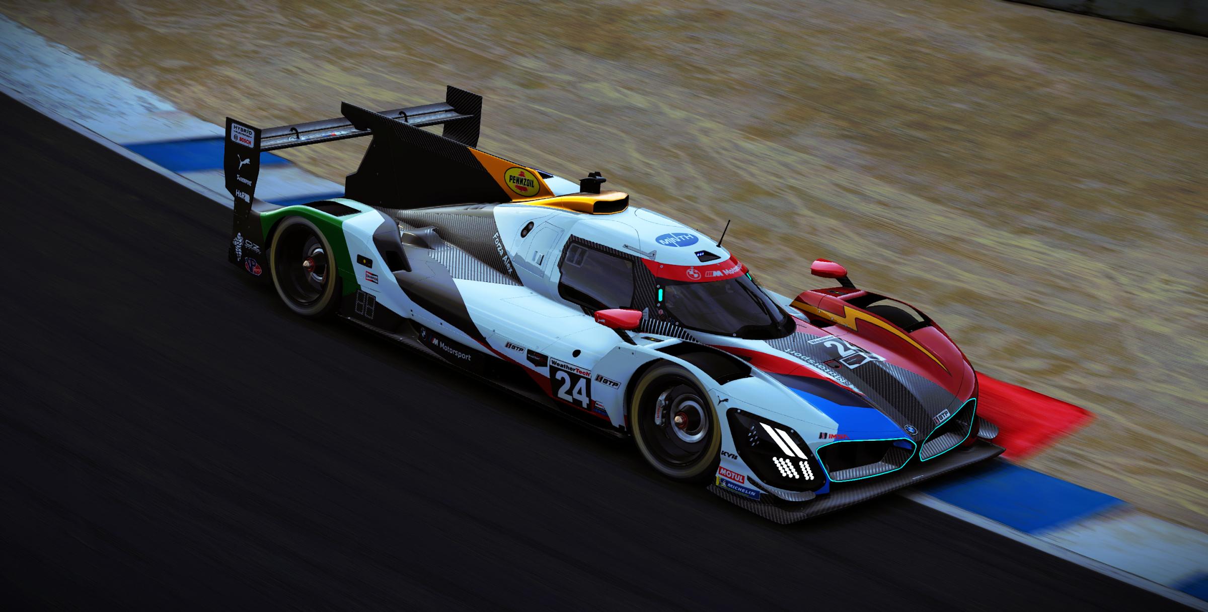Preview of Alex Zanardi - Tribute Livery Concept by Samuel J Ball