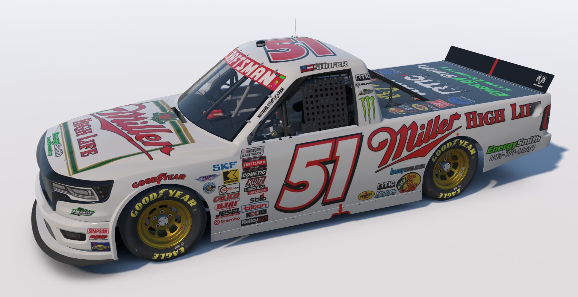 Preview of Miller High Life Dick Trickle ASA Throwback by Patrick Shafer