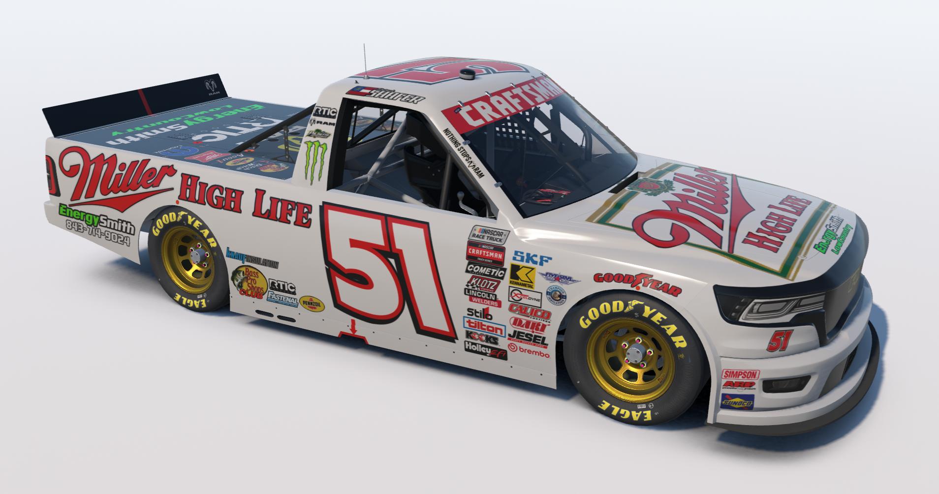 Preview of Miller High Life Dick Trickle ASA Throwback by Patrick Shafer