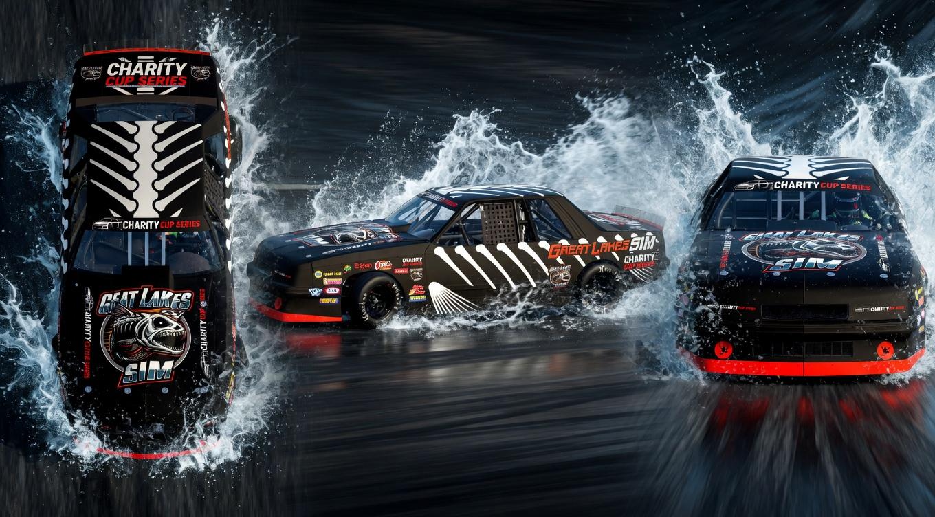 Preview of #bad2thebone Great Lakes Sim Charity Cup Series  by Tj Allain