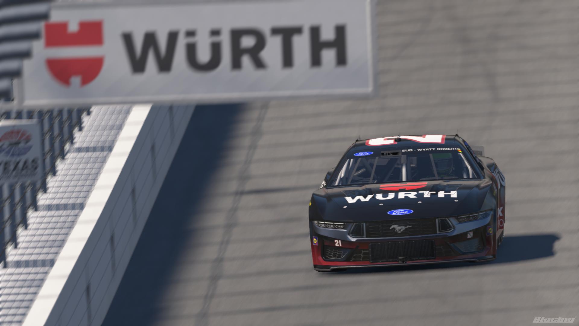Preview of Josh Berry Wurth Mustang by Wyatt Roberts