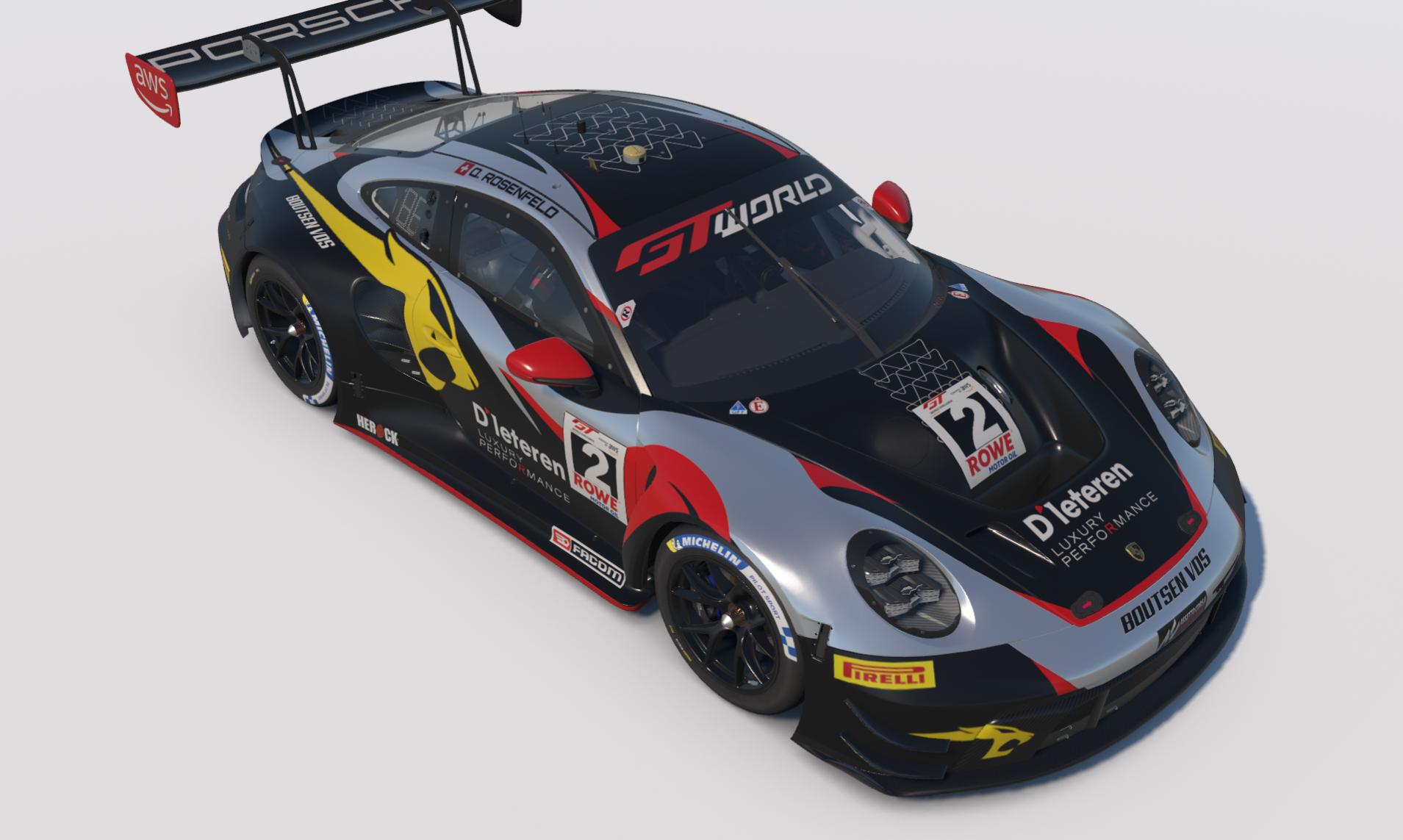 Preview of Custom Paint for Quentin Rosenfeld - Boutsen VDS Car #2 GTWC 2026 by Keith Archer