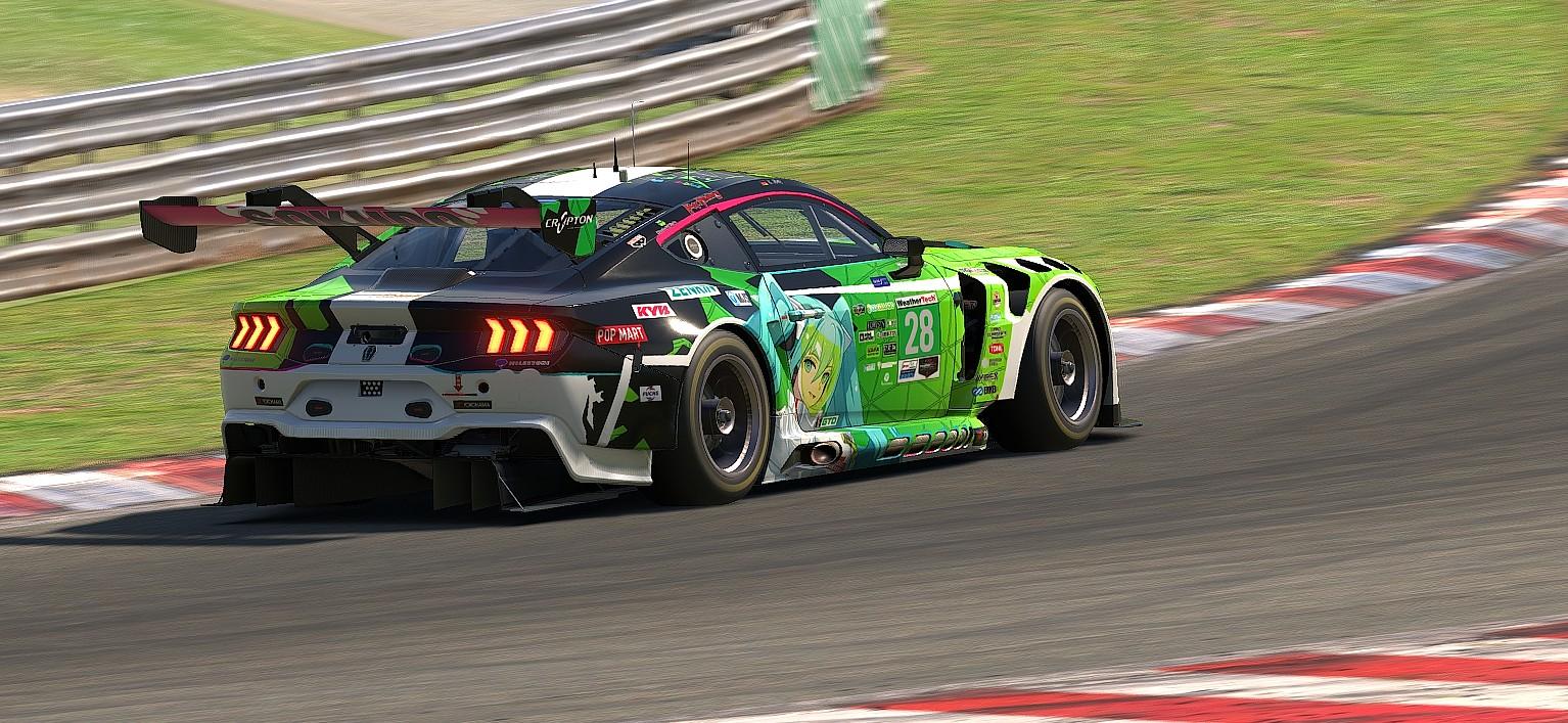 Preview of Ford Mustang GSR 2022 - Commission by Iñigo Olarra