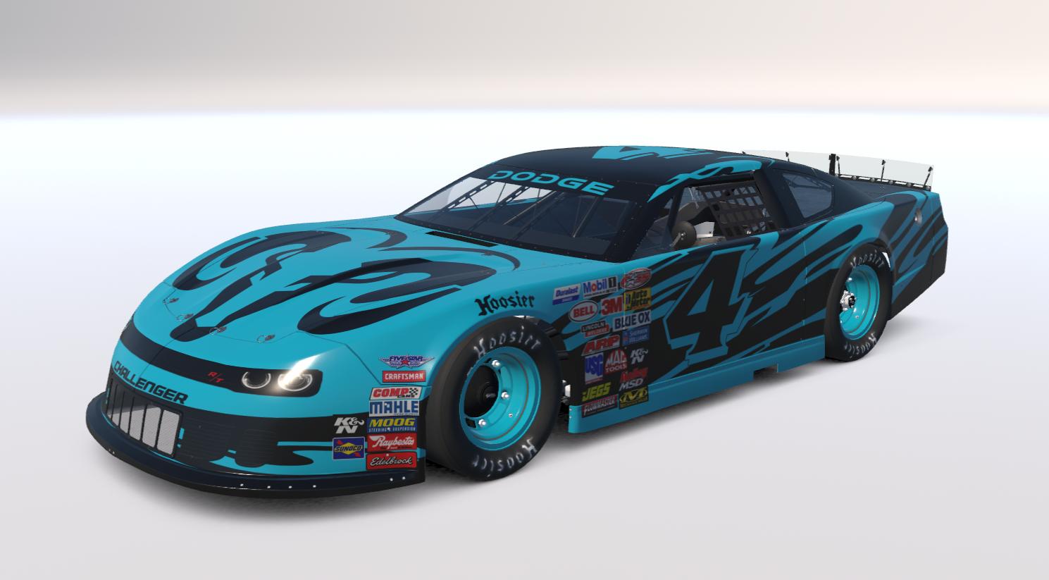Preview of Dodge Challenger Hellcat Super Late Model (No Number) by Will Bangs