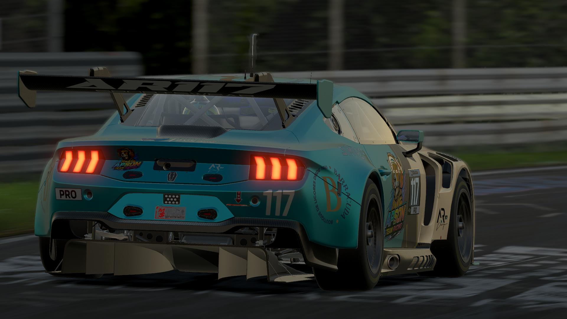 Preview of Mustang GT3 Apson by Arturo Romero