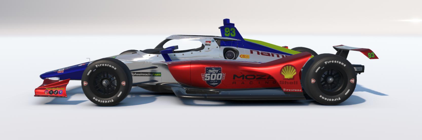 Preview of indy500 alphasimracing by Pablo L Fernández