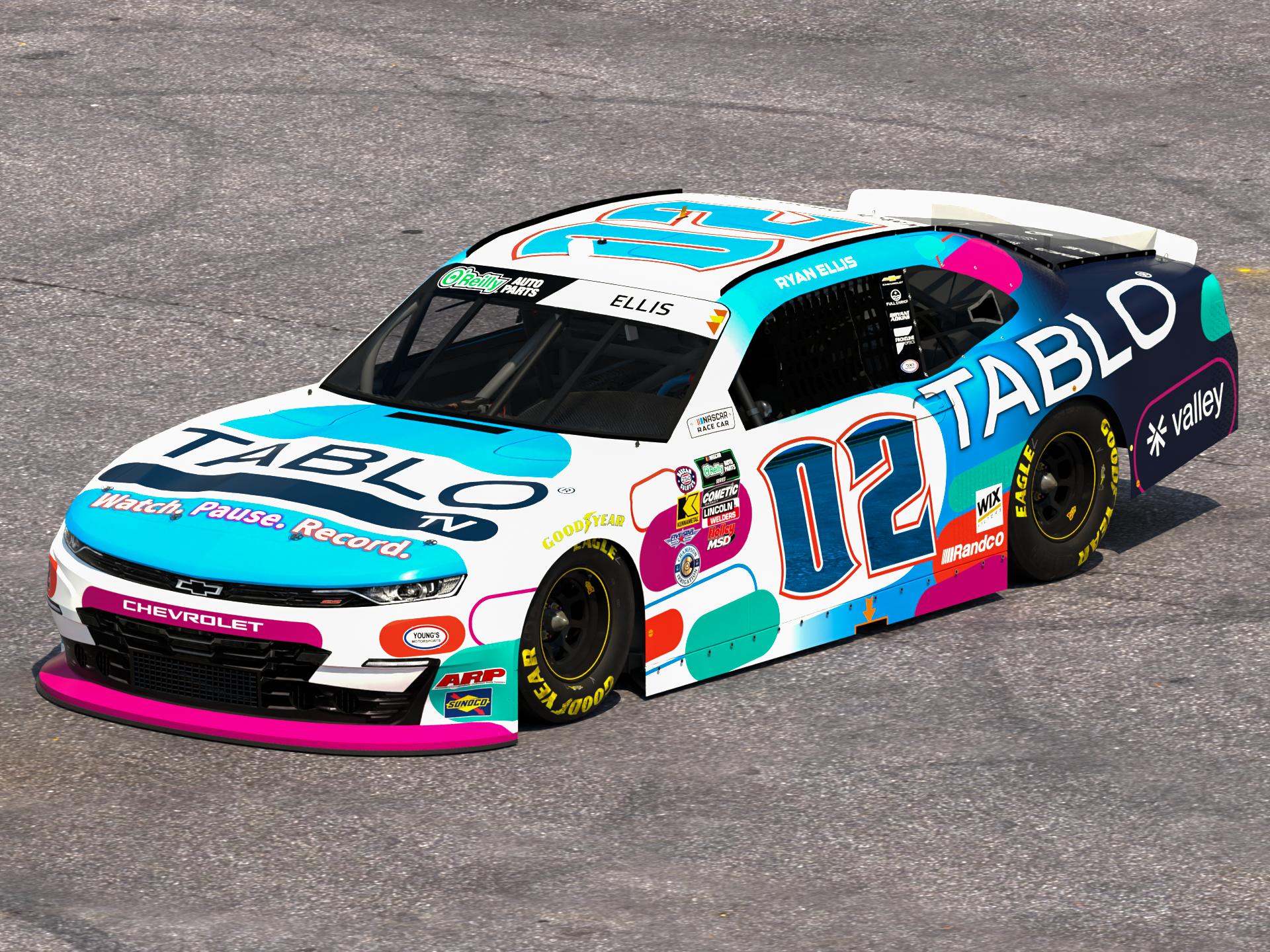 Preview of 2026 Ryan Ellis Tablo TV Watkins Glen by Ben Horton