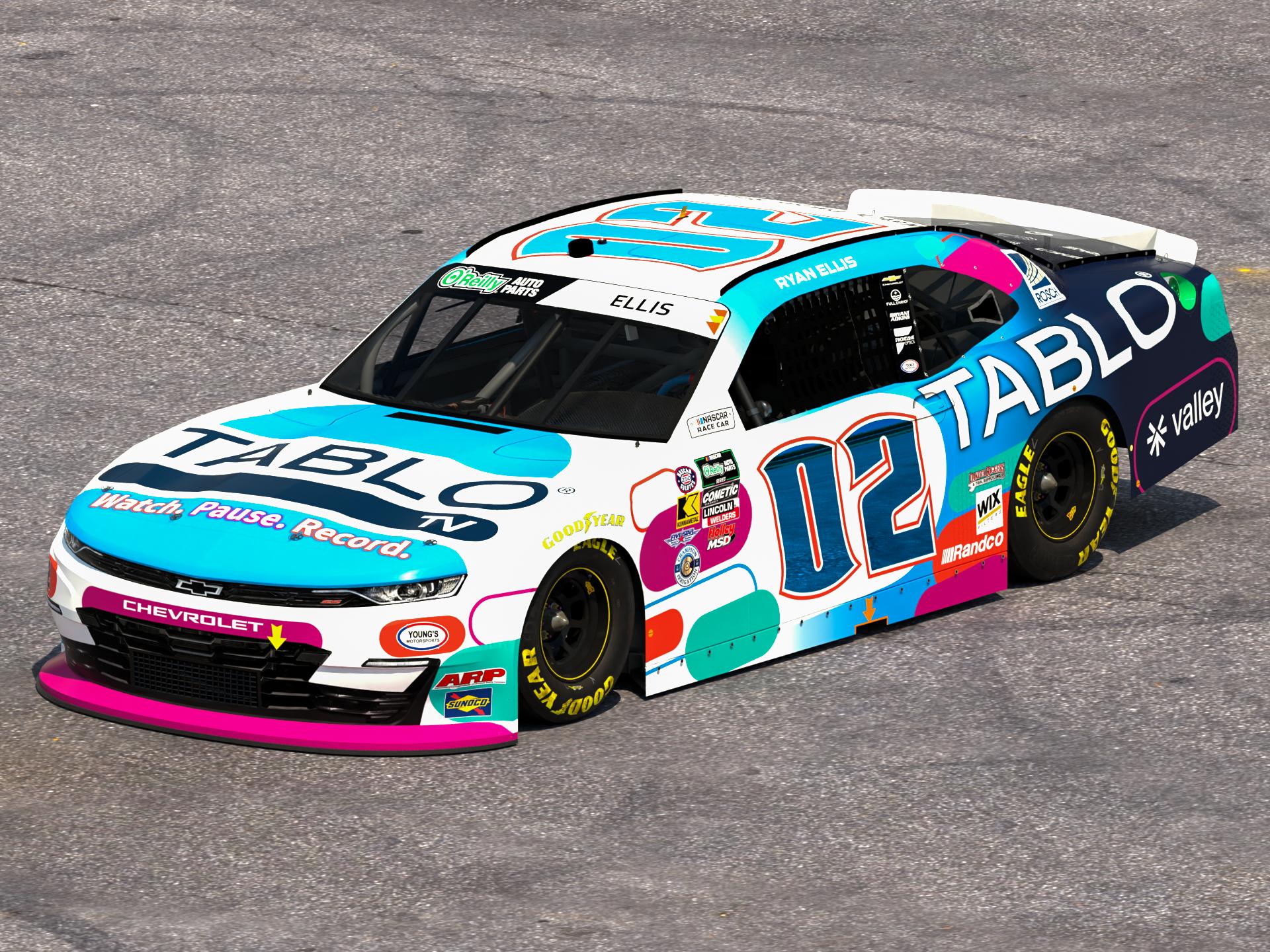 Preview of 2026 Ryan Ellis Tablo TV Watkins Glen by Ben Horton