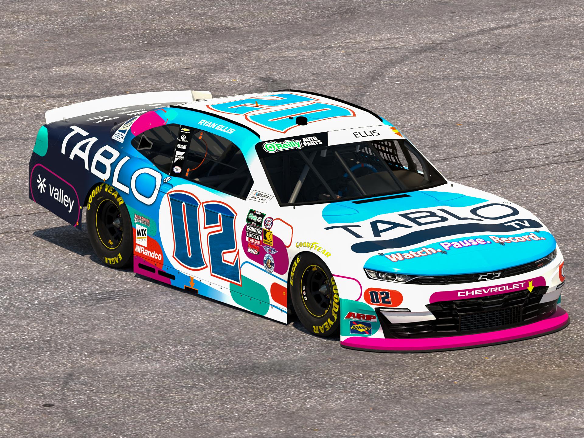 Preview of 2026 Ryan Ellis Tablo TV Watkins Glen by Ben Horton