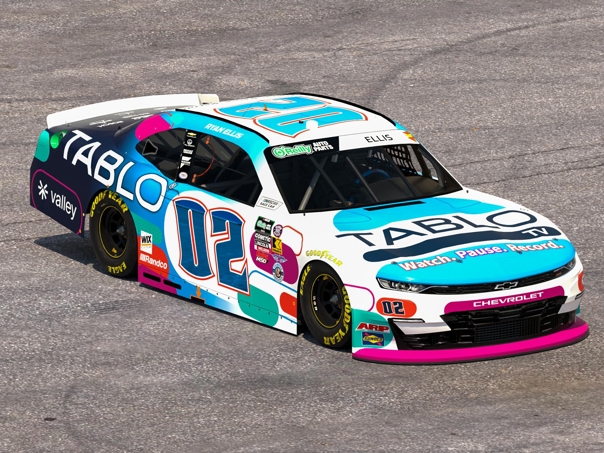 Preview of 2026 Ryan Ellis Tablo TV Watkins Glen by Ben Horton