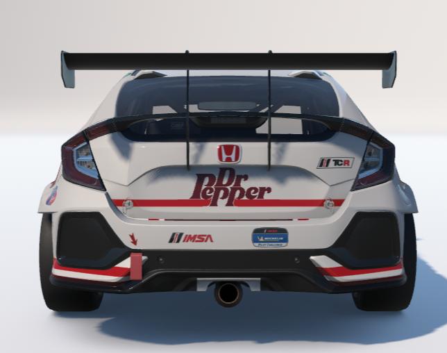 Preview of Dr. Pepper Honda Civic Type R TCR by Ronald Lawson2