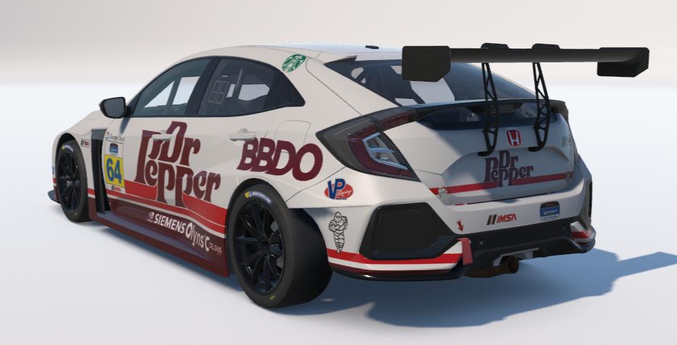 Preview of Dr. Pepper Honda Civic Type R TCR by Ronald Lawson2
