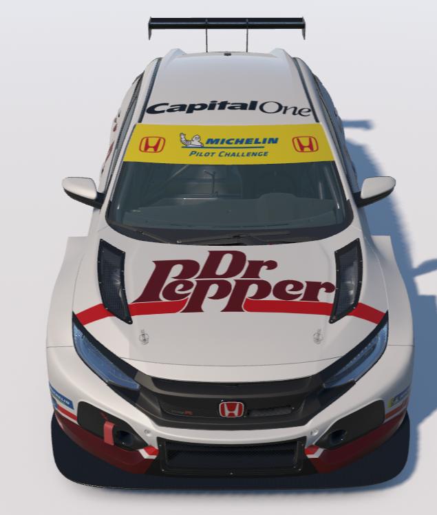 Preview of Dr. Pepper Honda Civic Type R TCR by Ronald Lawson2