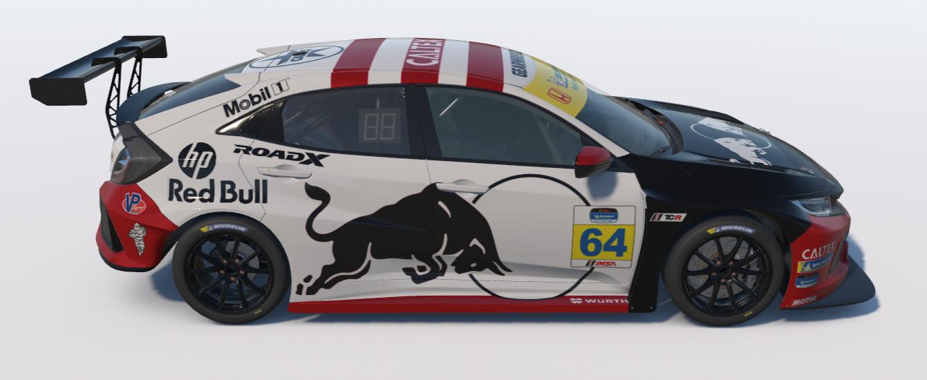 Preview of Red Bull/Caltex Honda Civic Type R TCR by Ronald Lawson2